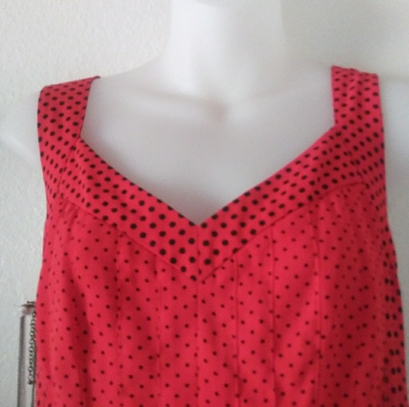 Marilyn monroe black/ red aline dress size m - Picture 2 of 3